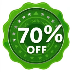 70% off