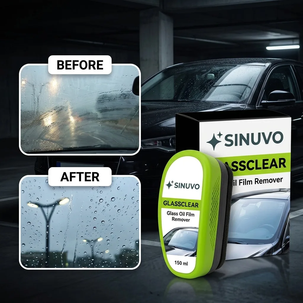Sinuvo GlassClear Glass Oil Film Remover