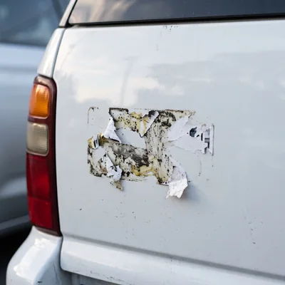 Sticker & Glue Residue